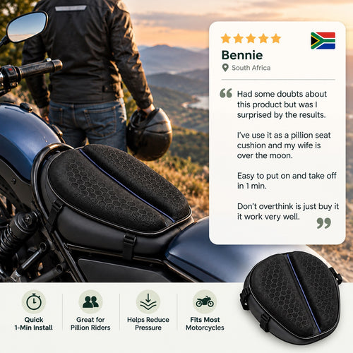100% Gel Rider Cushion for South African Roads