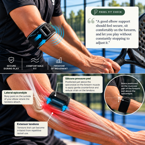 Zellemont Elbow Support for Padel Elbow Pain